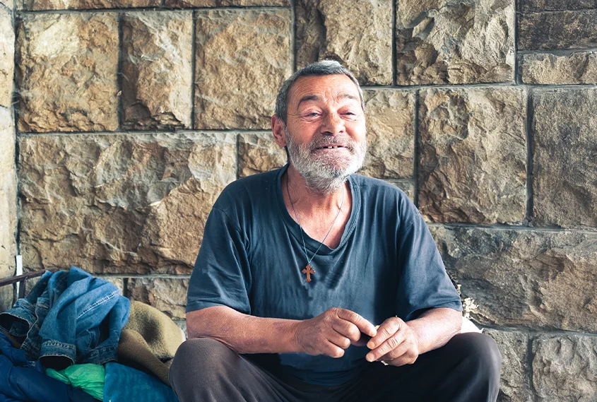 Footprints homelessness client